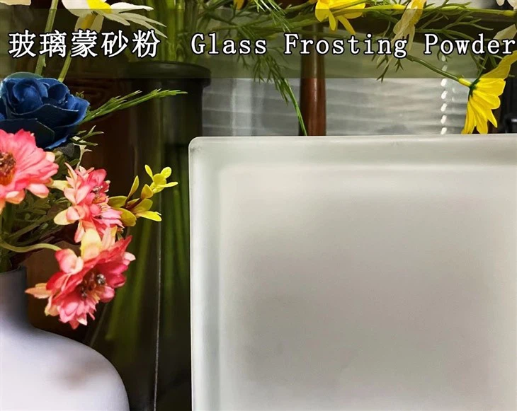 Glass Tiles With Satin Effect-Glass Decoration