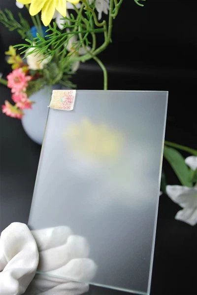 Prášek na lakování skla pro leptání kyselinou — ploché sklo se saténovým efektem